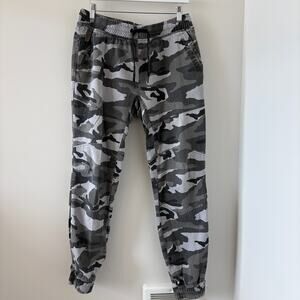 Camo Jogger Size M Cotton Streetwear Military Running Gym Retro Unisex